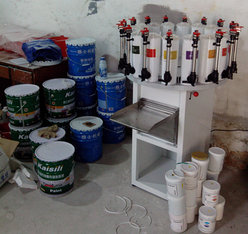 賦彩工廠乳膠漆色（sè）漿