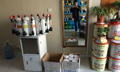 濟南賦(fù)彩內牆油漆調色機器設備 濟南賦彩內牆油漆調色機器設備(bèi)