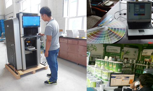 賦彩便攜式家具電腦調色設備好（hǎo）不好？