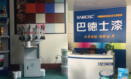 濟南賦彩乳膠漆調色設備