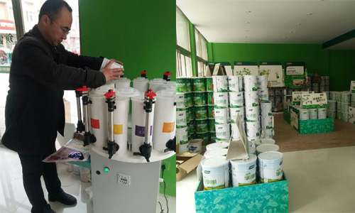 鄭州哪有乳膠漆（qī）調色機