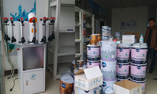 浙江哪裏有油漆調色中心