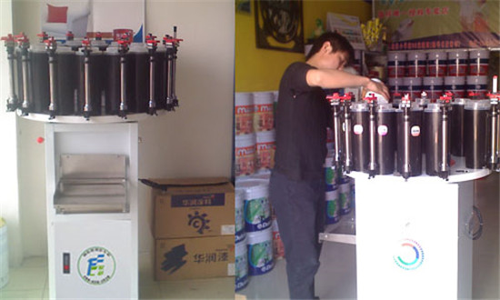 手動塗（tú）料調色設備