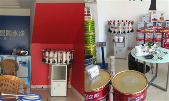 內牆塗料調色設備 內牆塗料調(diào)色(sè)設備(bèi)