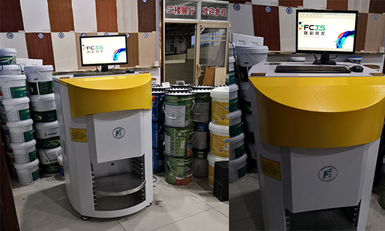 濱州大寶漆電腦調色機-老用戶再次選擇賦彩