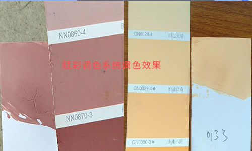 賦（fù）彩公司門店立邦電腦調色機升（shēng）級服務