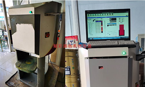 三棵樹調色機（jī）改造後調色的（de）準確性怎麽樣？