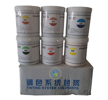 乳膠漆水性機用色漿
