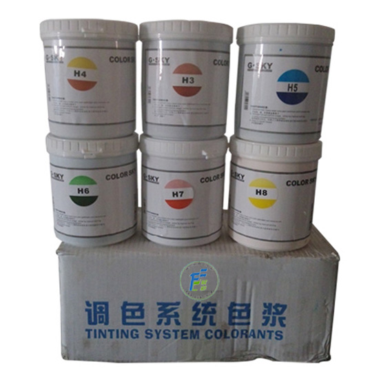 乳膠漆水性機用色漿 乳膠漆水性機用色漿