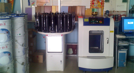 賦彩塗料專用振動式混油機FC-HZD 賦彩塗料專用振動式(shì)混(hún)油機FC-HZD