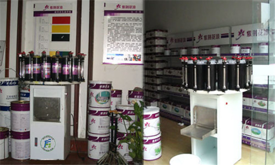 內牆乳膠漆調色設備