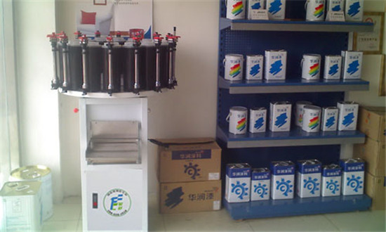 電腦半自動調色設備