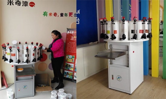 水性塗料電腦(nǎo)調色機 水性塗料電腦調色機