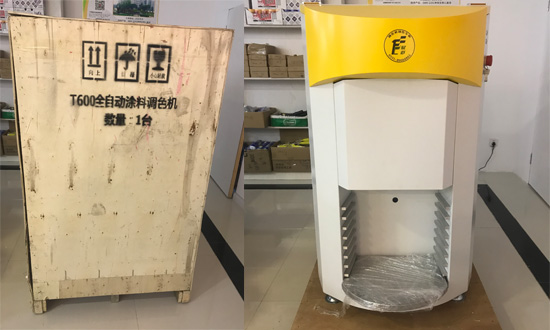 晨陽水漆全自動調色機 晨陽水漆全自動調色機