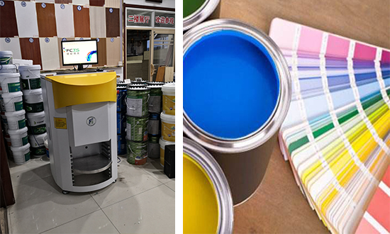 電腦乳膠漆（qī）調色（sè）相比於人工調色的優勢在哪裏？
