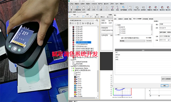 塗料調色怎麽調？調色係統開發賦彩質量可靠（kào）